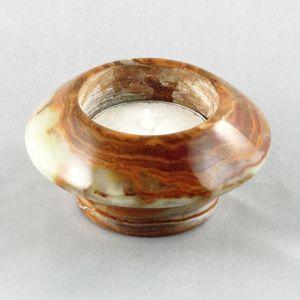 Teelicht Onyx-Marmor (klein)